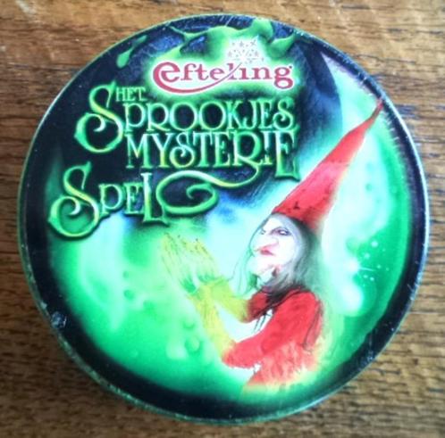EFTELING Sprookjes KWARTET - in een rond blikje, Verzamelen, Speelkaarten, Jokers en Kwartetten, Gebruikt, Kwartet(ten), Ophalen of Verzenden