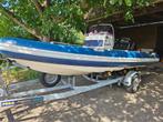 Prachtige ROUGHNECK RIB 636 + Pegatrailer Topstaat! Te Koop, Watersport en Boten, Gebruikt, 70 tot 120 pk, Benzine, Overige materialen