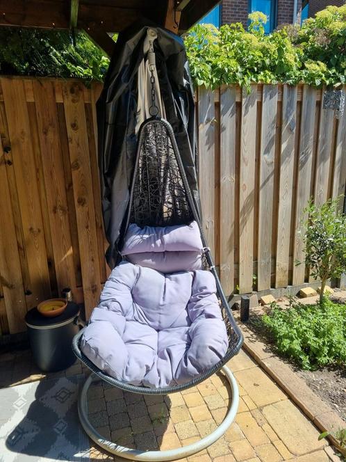 Hangei zgan, Tuin en Terras, Tuinstoelen, Zo goed als nieuw, Rotan, Verstelbaar, Ophalen