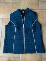 Donkerblauwe bodywarmer maat 46, Kleding | Dames, Bodywarmers, Blauw, Ophalen of Verzenden, Zo goed als nieuw, Maat 46/48 (XL) of groter