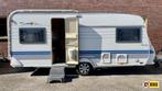 Hobby De Luxe 495 Met mover en voortent, Rondzit, Hobby, Bedrijf, Dwarsbed