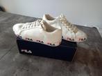 Witte Fila sneakers / gympen / schoenen maat 40, Ophalen of Verzenden, Zo goed als nieuw, Wit, Sneakers of Gympen