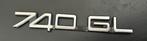 Volvo 740GL logo merk embleem, Ophalen of Verzenden, Gebruikt, Auto's