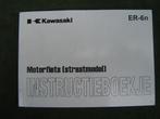 Kawasaki ER-6n 2006 instructie boekje ER650A6S, Motoren, Handleidingen en Instructieboekjes, Kawasaki