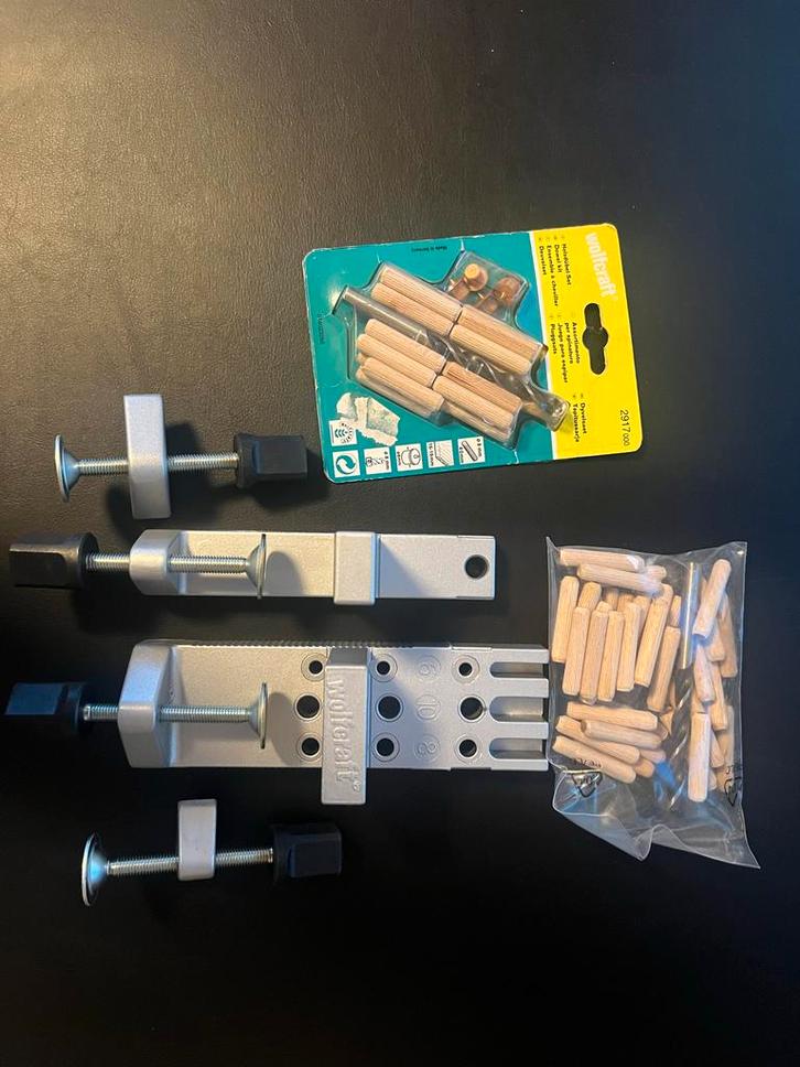 Wolfcraft Houtdeuvelset - Nieuw in verpakking, Doe-het-zelf en Verbouw, Gereedschap | Handgereedschap, Nieuw, Ophalen of Verzenden