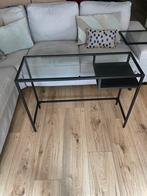 IKEA VITTSJO laptoptafel/sidetable, Huis en Inrichting, Tafels | Sidetables, Ophalen, Zo goed als nieuw, 25 tot 50 cm, Rond
