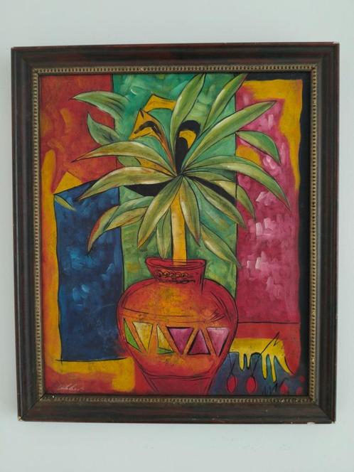 Schilderij op doek,  gesigneerd Lubbers, Antiek en Kunst, Kunst | Schilderijen | Klassiek, Ophalen