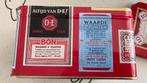 Retro Douwe Egberts blik  voor spaarpunten zgan, Verzamelen, Blikken, Ophalen of Verzenden, Zo goed als nieuw