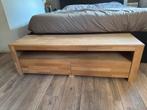WOOOD tv meubel Lars 150x45x47 cm onbehandeld eiken, Ophalen, Zo goed als nieuw, 25 tot 50 cm, Minder dan 100 cm