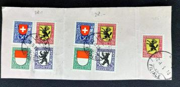 Zwitserland – Pro Juventute 1924 – 2 complete series beschikbaar voor biedingen