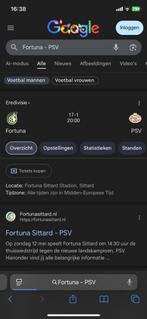 fortuna psv tickets, Tickets en Kaartjes, Sport | Voetbal, Losse kaart, Drie personen of meer, Januari