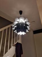Ikea knappa zwart/witte lamp, Kunststof, Ruimte, Ophalen of Verzenden, Zo goed als nieuw