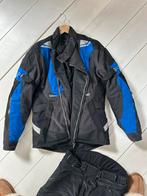 Moterjas blauw zwart, Motoren, Kleding | Motorkleding, Jas | textiel, Heren, Ophalen of Verzenden, Tweedehands