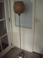 Vloerlamp rotan Boja Ikea - zgan, Huis en Inrichting, Lampen | Vloerlampen, Ophalen, Zo goed als nieuw, IKea, 150 tot 200 cm