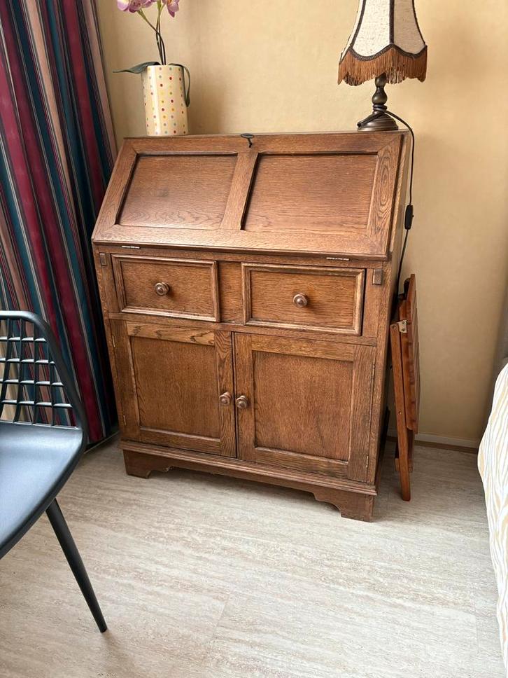 Tijdloze Secretaire - Bureau met Opbergruimte, Huis en Inrichting, Kasten | Dressoirs, Gebruikt, 50 tot 100 cm, 25 tot 50 cm, Met lade(s)