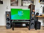 B&W DM640 set 2x mooie staat, Audio, Tv en Foto, Luidsprekers, Ophalen, 120 watt of meer, Front, Rear of Stereo speakers, Overige merken