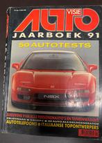 Auto Jaarboek 1991 - Historisch Overzicht Autovisie, Ophalen of Verzenden, Gelezen, Algemeen