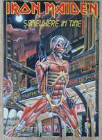 IRON MAIDEN - Somewhere In Time  Postcard, Verzenden, A4 of kleiner, Zo goed als nieuw, Overige vormen