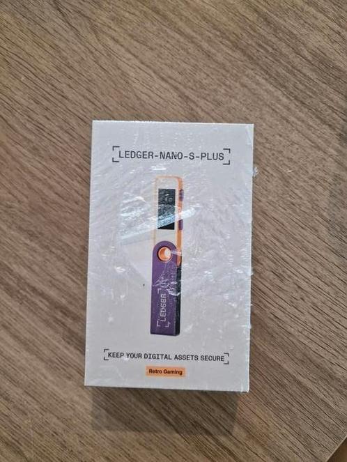 Gesealde Ledger Nano S Plus Retro Gaming, Computers en Software, USB Sticks, Nieuw, Ophalen of Verzenden