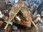 Oude houten sneeuwschoenen, Antiek en Kunst, Curiosa en Brocante, Ophalen of Verzenden