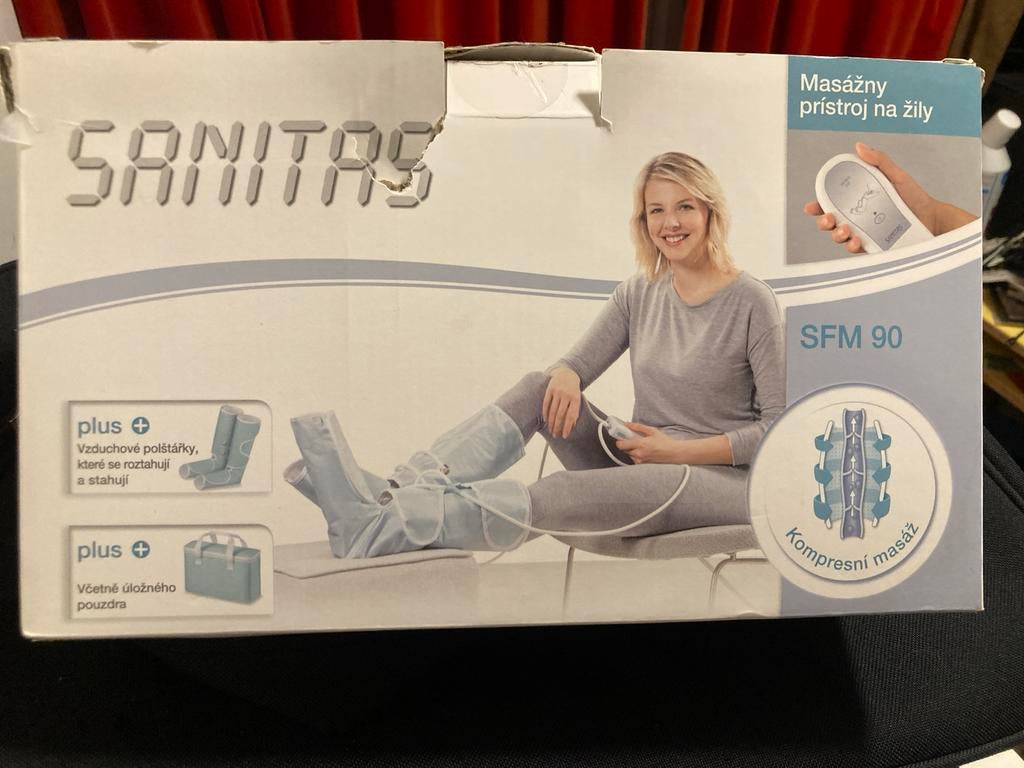 Sanitas SFM 90 Beenmassageapparaat - Nieuwstaat, Ophalen of Verzenden, Zo goed als nieuw, Apparaat