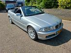 BMW 320i Cabrio 2001 Grijs Ruil ,Inruil Mogelijk., Achterwielaandrijving, Zwart, Cabriolet, 4 stoelen