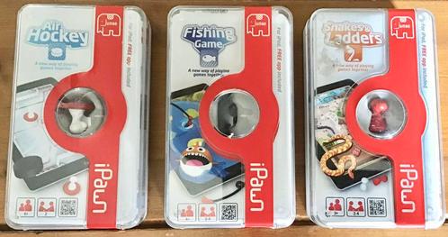 JUMBO IPAWN: AIR-HOCKEY, FISHING GAME EN SNAKES & LADDERS, Hobby en Vrije tijd, Gezelschapsspellen | Bordspellen, Gebruikt, Een of twee spelers