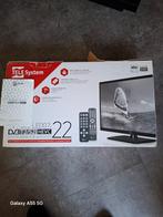 TELE System TV 22LED07 T2 S2 HEVC in hoogte verstelbare voet, Ophalen of Verzenden, Zo goed als nieuw, 100 cm of meer, Overige merken