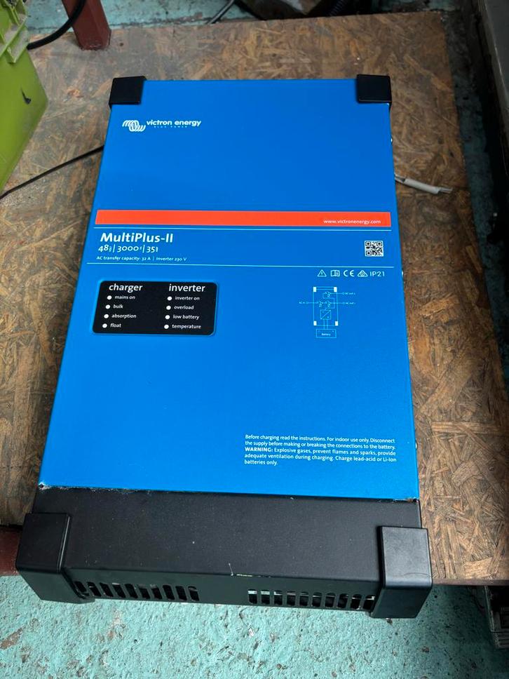 Victron Multiplus II 48-3000 - Gebruikt, Watersport en Boten, Navigatiemiddelen en Scheepselektronica, Gebruikt, Kabel of Apparatuur
