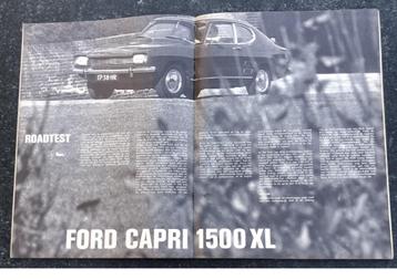 Ford Capri 1 ( 1500 - 1700 - 2600 ) testen in Autovisie e.a. beschikbaar voor biedingen