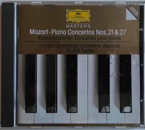 Mozart Pianoconcerten 21 & 27 - Serkin/Abbado, Cd's en Dvd's, Cd's | Klassiek, Zo goed als nieuw, Orkest of Ballet, Classicisme