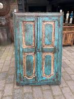 Grote spiegel van een oud raamluik, Huis en Inrichting, Woonaccessoires | Spiegels, Ophalen, Gebruikt, 100 tot 150 cm, Nvt