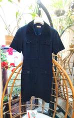 Sandro katoenen jurk - Mooie pasvorm, Maat 38/40 (M), Blauw, Sandro, Ophalen of Verzenden