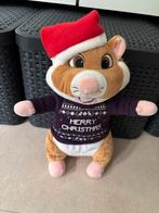 AH Kerst Hamster Knuffel - Albert Heijn Merry Christmas trui, Kinderen en Baby's, Ophalen of Verzenden, Zo goed als nieuw, Overige typen
