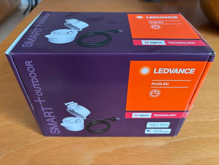 Nieuwe Ledvance SMART+ Zigbee Outdoor Smart Plug, Tuin en Terras, Buitenverlichting, Nieuw, Overige typen, Kunststof, Minder dan 50 watt
