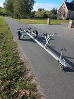 Nette Boottrailer 750 kg - Geschikt tot 6 meter, Watersport en Boten, Boottrailers, Ophalen, Minder dan 1500 kg, Sloepentrailer