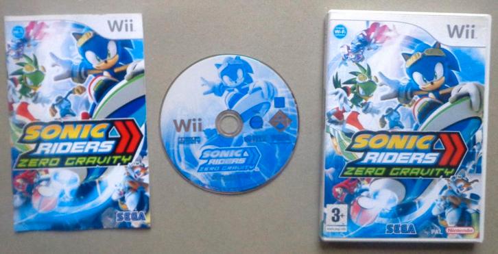 Sonic Riders Zero Gravity voor de Nintendo Wii Compleet, Spelcomputers en Games, Games | Nintendo Wii, Zo goed als nieuw, Racen en Vliegen
