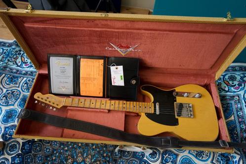 fender  Telecaster 52 relic custom shop nieuw!, Muziek en Instrumenten, Snaarinstrumenten | Gitaren | Elektrisch, Nieuw, Solid body