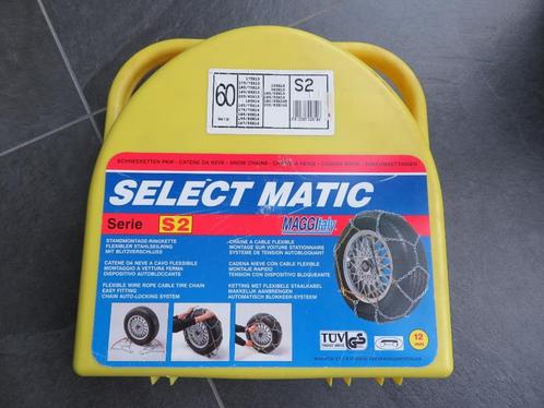 Sneeuwkettingen select matic 60 serie S2 12 mm, Auto diversen, Sneeuwkettingen, Gebruikt, Ophalen of Verzenden