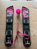 bigfoot ski /orginele big foots - big foot roze bandjes, Overige merken, Ophalen of Verzenden, Zo goed als nieuw, Skiën