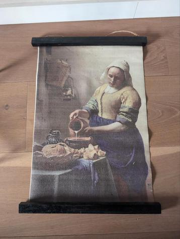 Wanddecoratie - Melkmeisje - 56x40cm beschikbaar voor biedingen