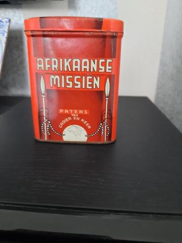 Missiebusje / collectebusje Afrikaanse missiën beschikbaar voor biedingen