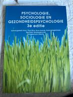 Psychologie, Sociologie en Gezondheidspsychologie 3e editie, Ophalen of Verzenden, Alpha, Zo goed als nieuw, HBO