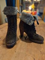 Fred de la Bretoniere veterlaarzen bont, Kleding | Dames, Schoenen, Hoge laarzen, Fred de la Bretoniere, Bruin, Ophalen of Verzenden