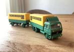 Mercedes-Benz truck plus aanhanger " Spedition Schenker”, Ophalen of Verzenden, Zo goed als nieuw, Bus of Vrachtwagen, Herpa