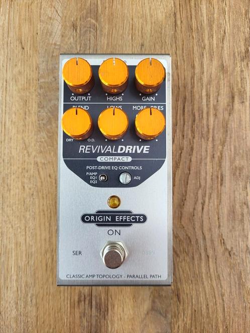 Origin effects Revival Drive Compact, Muziek en Instrumenten, Effecten, Zo goed als nieuw, Ophalen of Verzenden