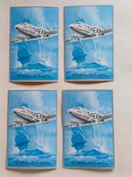 4 x Origineel 30/40-er Jaren KLM Flying Dutchman Kofferlabel, Ophalen, Nieuw, Overige typen