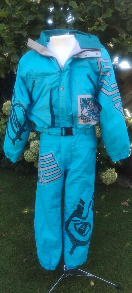 Vintage skipak, fout skipak maat S/M, Kleding | Heren, Wintersportkleding, Gedragen, Pak, Maat 48/50 (M), Ophalen of Verzenden