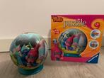 Trolls 3D Puzzelbal - Ravensburger, Ophalen of Verzenden, Meer dan 50 stukjes, Zo goed als nieuw, 6 jaar of ouder