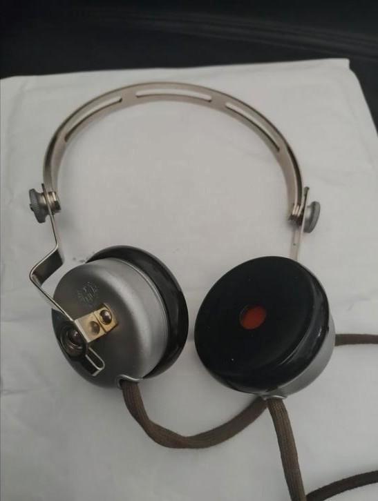 👉2e Wereldoorlog hoofdtelefoon merk ETL, Audio, Tv en Foto, Koptelefoons, Zo goed als nieuw, Overige merken, Ophalen of Verzenden